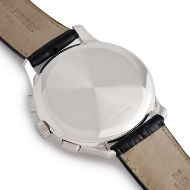 腕時計 ロンジン LONGINES オナ―＆グローリー クロノグラフ L7.894.6 自動巻き メンズ K18WG無垢 懐中時計SET 白 アラビア 限定