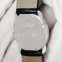 腕時計 カルティエ Cartier ロンド ルイ カルティエ SM WR000251 クオーツ レディース K18WG無垢 純正ダイヤ アイボリー 青針