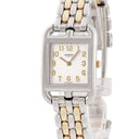 腕時計 エルメス HERMES ケープコッド PM CC1.220.234 クオーツ レディース 新品同様品 K18YG×SS コンビ アラビア