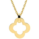 ヴァンクリーフアーペル Van Cleef & Arpels ビザンチン アルハンブラ ペンダント VCARD38900 イエローゴールド K18YG ネックレス 750 18金