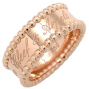 ヴァンクリーフアーペル Van Cleef & Arpels ペルレ シニアチュール VCARN32400 ローズゴールド K18PG #51(JP11) リング 指輪 ピンクゴールド 750AU 18金 10.5号