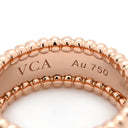 ヴァンクリーフアーペル Van Cleef & Arpels ペルレ シニアチュール VCARN32400 ローズゴールド K18PG #51(JP11) リング 指輪 ピンクゴールド 750AU 18金 10.5号