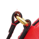 ルイヴィトン LOUIS VUITTON サントンジュ M43555 コクリコ モノグラムキャンバス ショルダーバッグ ゴールド金具 茶 赤 斜め掛け