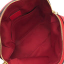 ルイヴィトン LOUIS VUITTON サントンジュ M43555 コクリコ モノグラムキャンバス ショルダーバッグ ゴールド金具 茶 赤 斜め掛け