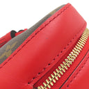 ルイヴィトン LOUIS VUITTON サントンジュ M43555 コクリコ モノグラムキャンバス ショルダーバッグ ゴールド金具 茶 赤 斜め掛け