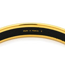 エルメス HERMES エマイユ PM マルチカラー×ゴールド メタル 七宝焼き バングル ゴールド金具