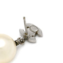 シャネル CHANEL ココマーク パール A36138 シルバー メタル フェイクパール ラインストーン ピアス CCマーク