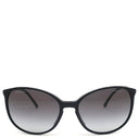 シャネル CHANEL ココマーク 55□17 5278-A ブラック プラスチック サングラス シルバー金具 ウェリントン グラデーション 黒