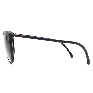 シャネル CHANEL ココマーク 55□17 5278-A ブラック プラスチック サングラス シルバー金具 ウェリントン グラデーション 黒