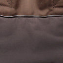 エルメス HERMES エールライン カバス ブラウン キャンバス トートバッグ シルバー金具 茶