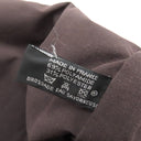 エルメス HERMES エールライン カバス ブラウン キャンバス トートバッグ シルバー金具 茶