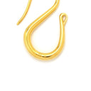 エルメス HERMES オーマイヨン PM ブラックXゴールド GP スイフト ピアス ゴールド金具 シェーヌダンクル