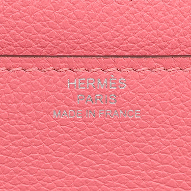 エルメス HERMES コンスタンス トゥーゴー ローズアザレ エバーカラー 長財布 シルバー金具