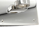 エルメス HERMES ケリードッグ ブルー×シルバー リザード メタル バングル シルバー金具 ブレスレット 大型メタルバックル