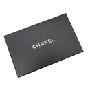 シャネル CHANEL ココマーク がま口 A01429 黒 ラムスキン キャビアスキン 長財布 ゴールド金具 黒 二つ折り