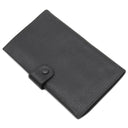 シャネル CHANEL ココマーク がま口 A01429 黒 ラムスキン キャビアスキン 長財布 ゴールド金具 黒 二つ折り