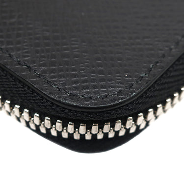 ルイヴィトン LOUIS VUITTON ポルトモネ ジュール M63375 アルドワーズ タイガ コインケース シルバー金具 黒 小銭入れ