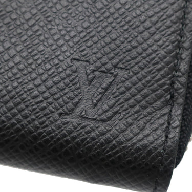 ルイヴィトン LOUIS VUITTON ポルトモネ ジュール M63375 アルドワーズ タイガ コインケース シルバー金具 黒 小銭入れ