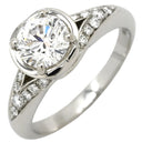 ブルガリ BVLGARI インコントロ ダモーレ プラチナシルバー Pt950 ダイヤモンド リング 指輪 BVLGARI パヴェ ダイヤ エンゲージ ブライダル 婚約指輪 8号