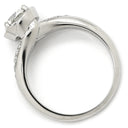 ブルガリ BVLGARI インコントロ ダモーレ プラチナシルバー Pt950 ダイヤモンド リング 指輪 BVLGARI パヴェ ダイヤ エンゲージ ブライダル 婚約指輪 8号