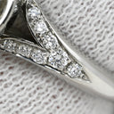 ブルガリ BVLGARI インコントロ ダモーレ プラチナシルバー Pt950 ダイヤモンド リング 指輪 BVLGARI パヴェ ダイヤ エンゲージ ブライダル 婚約指輪 8号