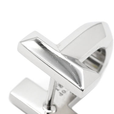 ティファニー Tiffany & Co Tワン ダイヤ ホワイトゴールド K18WG ダイヤモンド ピアス 750WG 18金 ハーフパヴェ