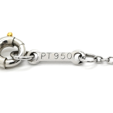 ティファニー Tiffany & Co バイザヤード シングルダイヤモンド ペンダント プラチナシルバー Pt950 ダイヤモンド ネックレス Pt T&Co. 1石 エルサペレッティ