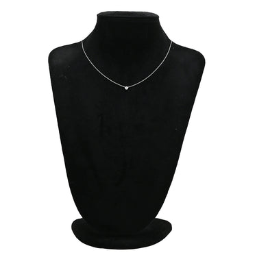 ティファニー Tiffany & Co バイザヤード シングルダイヤモンド ペンダント プラチナシルバー Pt950 ダイヤモンド ネックレス Pt T&Co. 1石 エルサペレッティ