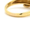 ティファニー Tiffany & Co シグネチャー クロス ダイヤリング イエローゴールド K18YG ダイヤモンド リング 指輪 T&Co. Au750 18K 18金 19号