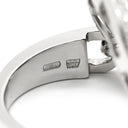 ブルガリ BVLGARI アストラーレ チェルキ ブラック×ホワイトゴールド K18WG ダイヤモンド セラミック リング 指輪 BVLGARI Au750 18K 18金 セラミック ダイヤ 11号