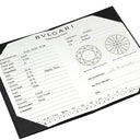 ブルガリ BVLGARI グリフソリテール ダイヤリング プラチナシルバー Pt950 ダイヤモンド リング 指輪 プラチナム 1粒 ダイヤ エンゲージ マリッジ ブライダル 10.5号