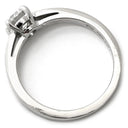 ブルガリ BVLGARI グリフソリテール ダイヤリング プラチナシルバー Pt950 ダイヤモンド リング 指輪 プラチナム 1粒 ダイヤ エンゲージ マリッジ ブライダル 10.5号