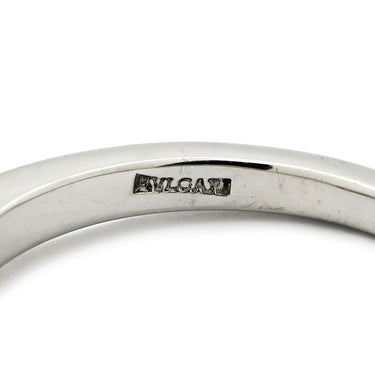 ブルガリ BVLGARI グリフソリテール ダイヤリング プラチナシルバー Pt950 ダイヤモンド リング 指輪 プラチナム 1粒 ダイヤ エンゲージ マリッジ ブライダル 10.5号