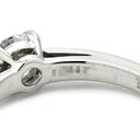 ブルガリ BVLGARI グリフソリテール ダイヤリング プラチナシルバー Pt950 ダイヤモンド リング 指輪 プラチナム 1粒 ダイヤ エンゲージ マリッジ ブライダル 10.5号