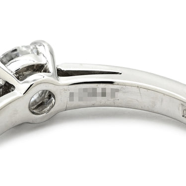 ブルガリ BVLGARI グリフソリテール ダイヤリング プラチナシルバー Pt950 ダイヤモンド リング 指輪 プラチナム 1粒 ダイヤ エンゲージ マリッジ ブライダル 10.5号