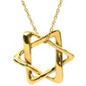 ティファニー Tiffany & Co スター オブ ダビデ イエローゴールド K18YG ネックレス ダビデの星 エルサペレッティ Au750 YG