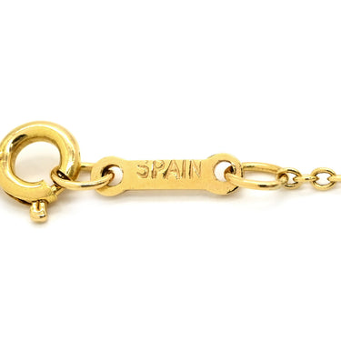 ティファニー Tiffany & Co スター オブ ダビデ イエローゴールド K18YG ネックレス ダビデの星 エルサペレッティ Au750 YG