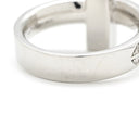 ティファニー Tiffany & Co Tワン ワイド ダイヤ 68170036 ホワイトゴールド K18WG ダイヤモンド リング 指輪 T＆Co. 750 WG 18金 パヴェダイヤ 10号