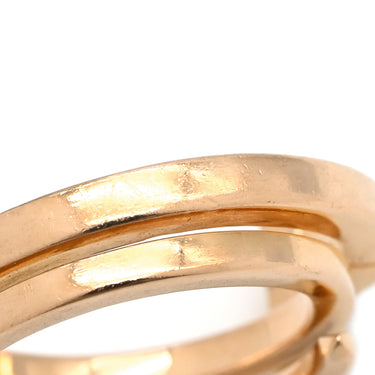 ティファニー Tiffany & Co Tスクエア ラップ ピンクゴールド K18PG ダイヤモンド リング 指輪 AU750 18K ダイヤモンド 6号