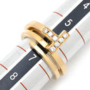 ティファニー Tiffany & Co Tスクエア ラップ ピンクゴールド K18PG ダイヤモンド リング 指輪 AU750 18K ダイヤモンド 6号