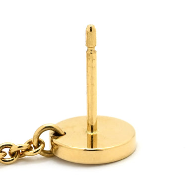 ブルガリ BVLGARI ビーゼロワン エレメント イエローゴールド K18YG ピアス B-zero1 750YG ドロップピアス