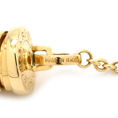 ブルガリ BVLGARI ビーゼロワン エレメント イエローゴールド K18YG ピアス B-zero1 750YG ドロップピアス