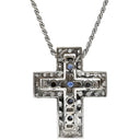 ダミアーニ DAMIANI ベルエポック S サファイア ダイヤ 20000849 ホワイトゴールド K18WG ダイヤモンド サファイア ネックレス 750 DAMIANI