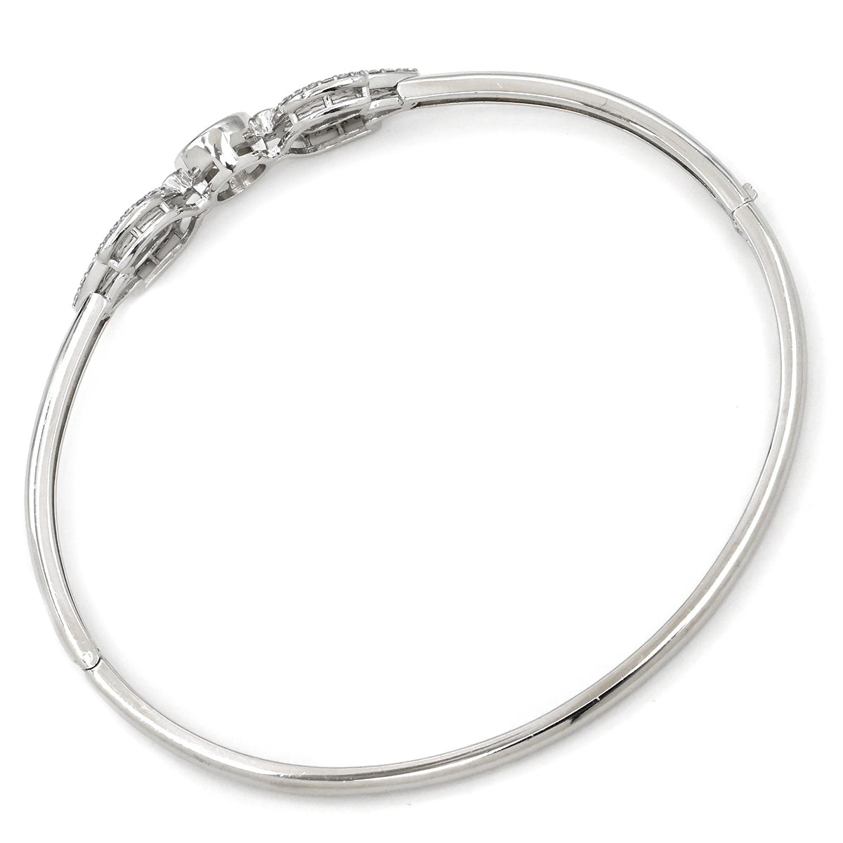 モニッケンダム MONNICKENDAM ダイヤ ブレス プラチナシルバー K18WG