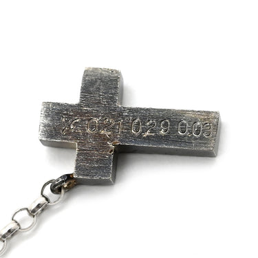 ノンブランド NON BRAND ダイヤ アクアマリン ペリドット ガーネット ブラックダイヤ ホワイトゴールド K18WG ダイヤモンド アクアマリン ペリドット ガーネット ブラックダイヤモンド ペンダントトップ ネックレストップ 18K 18金 750 十字架 2点セット