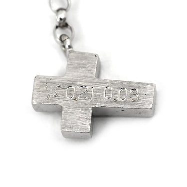 ノンブランド NON BRAND ダイヤ アクアマリン ペリドット ガーネット ブラックダイヤ ホワイトゴールド K18WG ダイヤモンド アクアマリン ペリドット ガーネット ブラックダイヤモンド ペンダントトップ ネックレストップ 18K 18金 750 十字架 2点セット