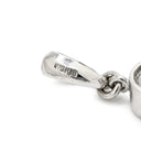 ノンブランド NON BRAND ダイヤ アクアマリン ペリドット ガーネット ブラックダイヤ ホワイトゴールド K18WG ダイヤモンド アクアマリン ペリドット ガーネット ブラックダイヤモンド ペンダントトップ ネックレストップ 18K 18金 750 十字架 2点セット