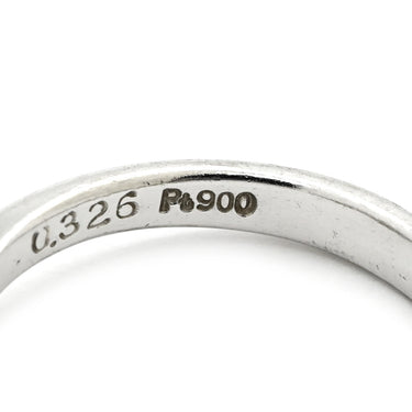 ノンブランド NON BRAND ダイヤリング プラチナシルバー Pt900 ダイヤモンド リング 指輪 8号