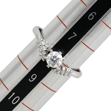 ノンブランド NON BRAND ダイヤリング プラチナシルバー Pt900 ダイヤモンド リング 指輪 8号