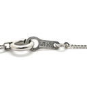 ノンブランド NON BRAND ダイヤ ペンダント プラチナシルバー Pt900 ダイヤモンド Pt850(チェーン) ネックレス プラチナム 4P 4石 4粒 ドロップ ラインストーン バートップ